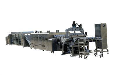 linha de produção de 8000pcs/h Lavash, equipamento de cozimento de 23kw Lavash