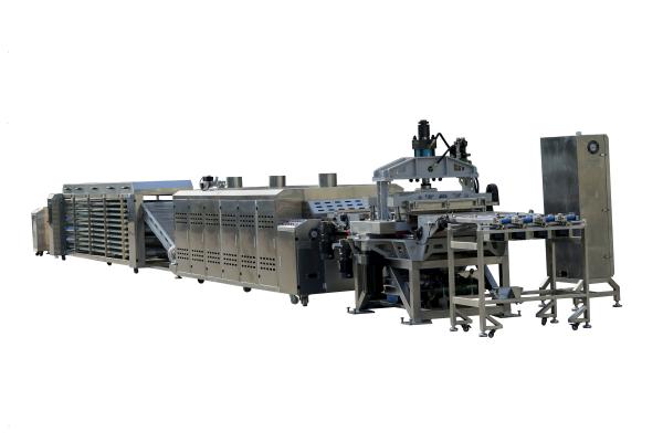 linha de produção de 8000pcs/h Lavash, equipamento de cozimento de 23kw Lavash