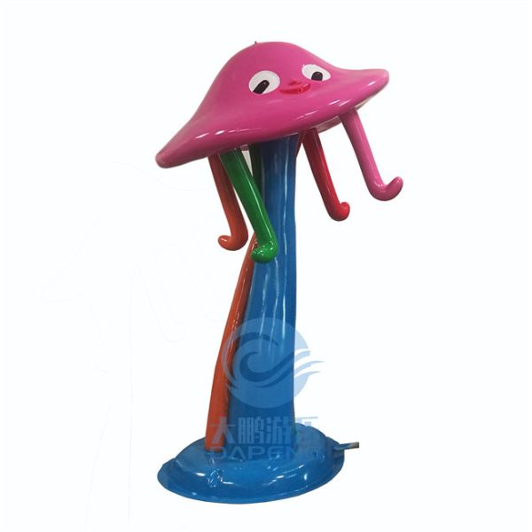 Медузы высоты пусковой площадки 2.5m выплеска воды стеклоткани распыляют игрушки для детей