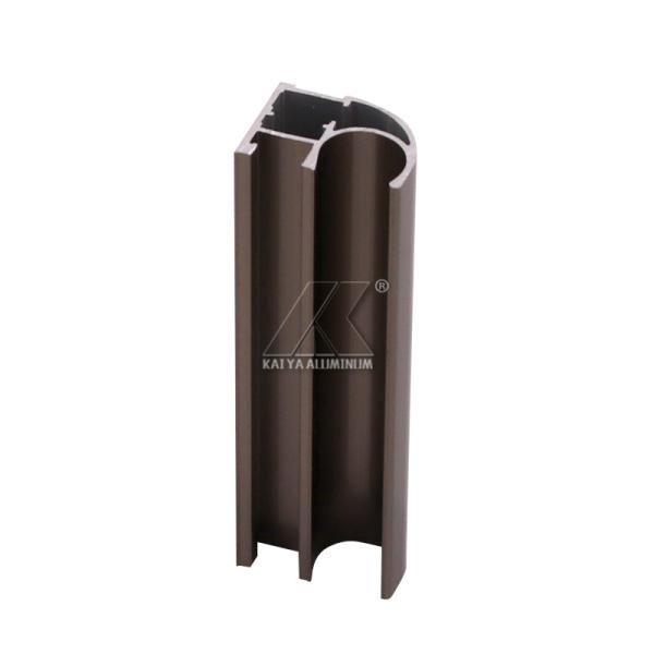 Kitchen Wardrobe Aluminium Profile Bronze Glaze 6000 Series Customized Length