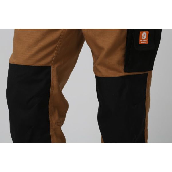 Elasticated Waistband Mens Work Uniforms 320gsm Bib Work Pants