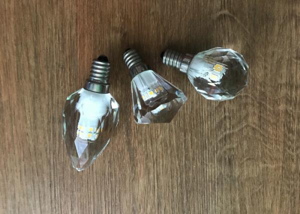5w Crystal Led Candle Smd2835 Chip 330 Degree Beam Angle For Indoor Decoration