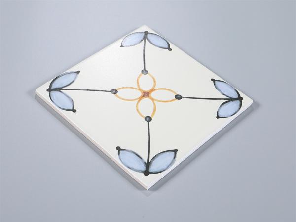 Beige 20x20cm Ceramic Rustic Tile for Bathroom and Kitchen