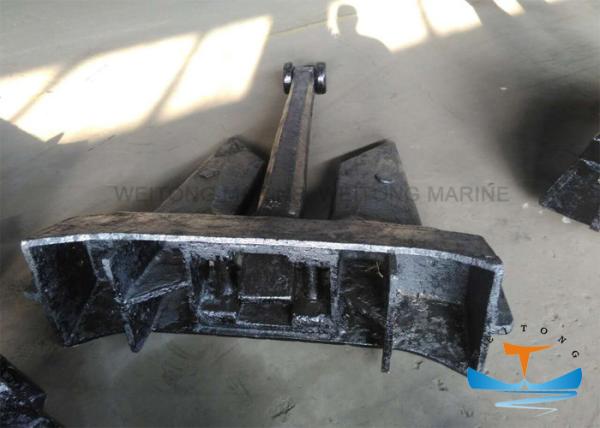 Casting Marine Boat Anchors , HHP Type Stockless Bower Anchor For Ffshore Aquaculture