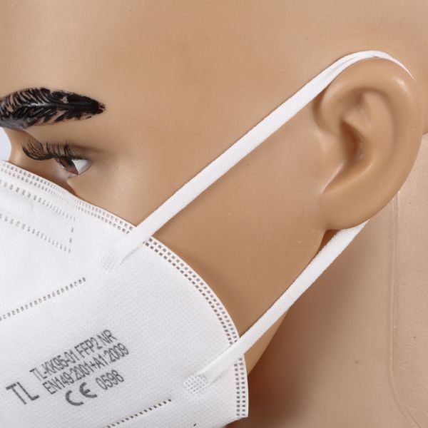 FFP2  KN95 NR Mask in stock CE EN149 with Filter EU Certificated  TL-KK95-01