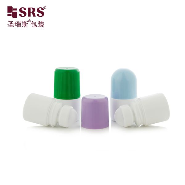 RPPC 30ML Cute Round Deodorant Roll On Roller Ball Bottle Injection Custom Color