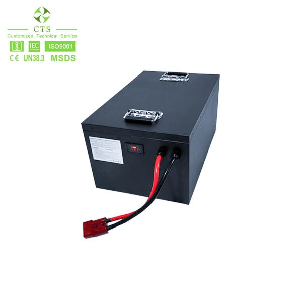 Bateria profunda 48v 100ah 200ah 5kw 10kw de Ev Lifepo4 do carrinho de golfe do ciclo