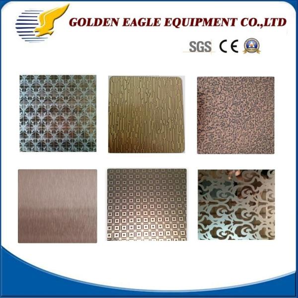 High Precision Elevator Decorative Plate Etching Machine GE-HB48-3
