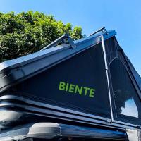 4x4 Black Truck Camping Tente sur le toit de voiture 210*132*150cm Taille ouverte