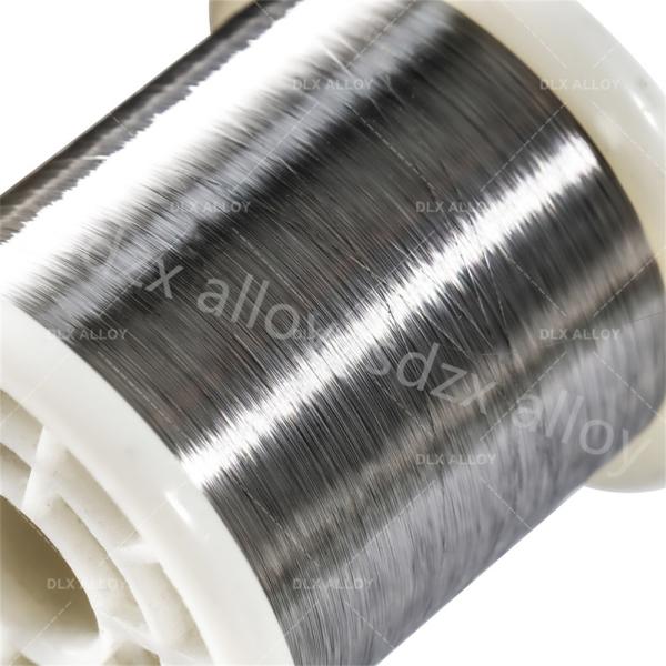 Fios de níquel puro 0,05 mm 99,6% Fios de níquel para eletrônica de vácuo
