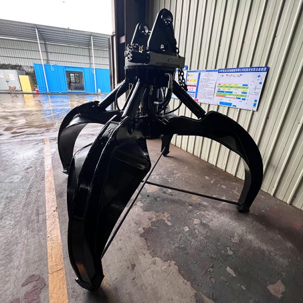 Desfaça-se de Mini Excavator Rock Grapple, máquina escavadora Rock Grab do ODM do OEM