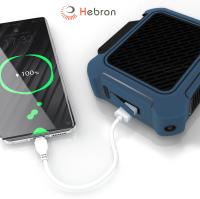 fan colgante recargable Mini Multifunctional Cooling Night Light portátil de la cintura 6000mAh