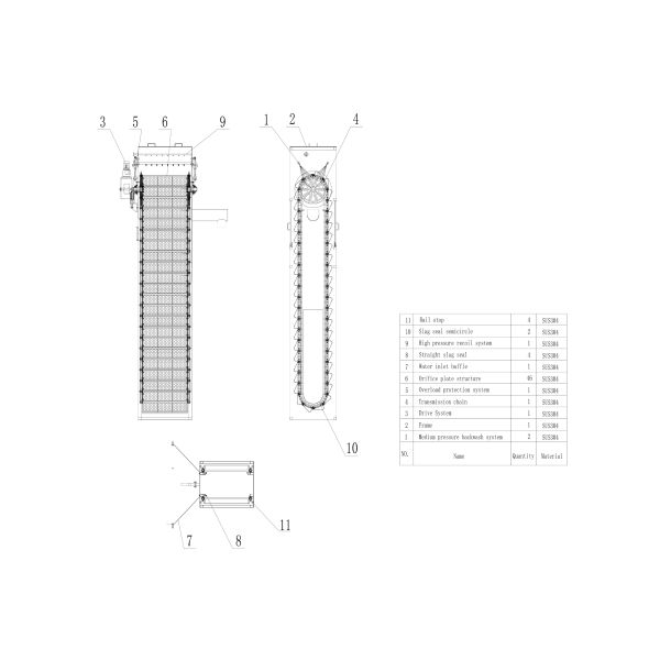 Internal Entry Drum Screen