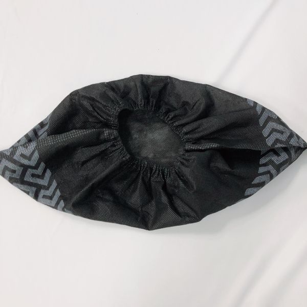 Black 35gsm Disposable Non Woven Shoes Cover