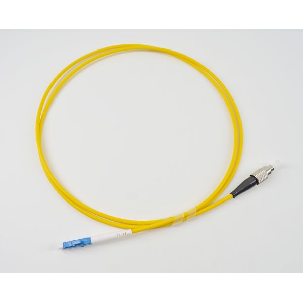 Fc To Lc Fiber Optical Patch Cord Simplex High Return Loss 1.2/2.0/3.0mm Diameter