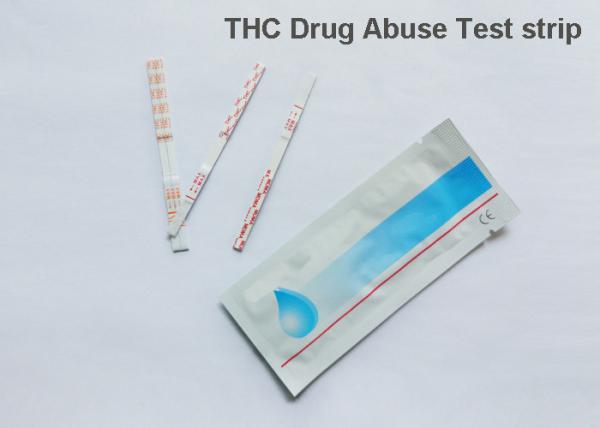 4mm Strip THC Marijuana Drug Test Kit 3mm Cassette Convenient Visual Reding Result