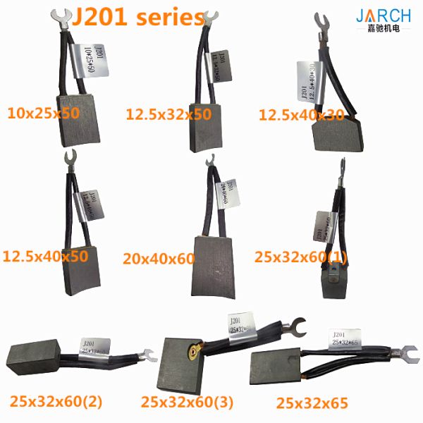 Подгонянное содержание С 25 кс стартера 10 щетки углерода 50мм высокое медное для двигателя дизеля