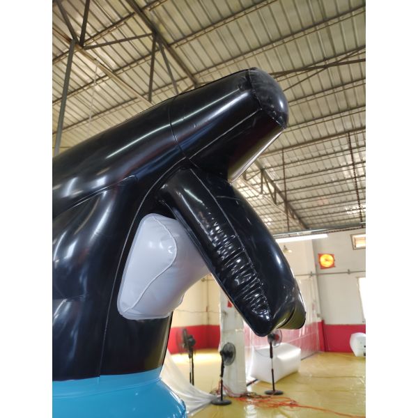 Custom Branded PVC Plastic Inflatable Spray Bottle for Trade Shows and Promotions