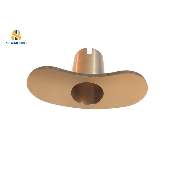 Professional Flanged Bronze Bushings Sand Casting ZCuSn10 Pb1 Bronze Bush