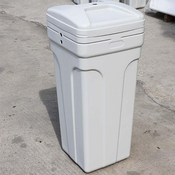 100L Square Brine Tank Vessel Water Softener Salt Tank For Water Treatment