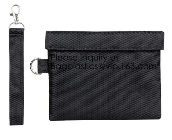 Laser PVC Carbon Lined Small Pocket Smell Proof Bag 11x7 - Store all your Smelly smoking accessories with combo lock,