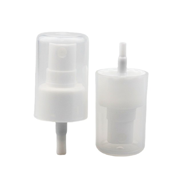 All White 24/415 Smooth Closure Plastic Lotion Pump Ready to Ship 20mm Size for Bottles and Packing Left Right Twist Design
