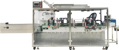 Caixa ondulada automática completa da inserção da aleta da bolacha do alimento da máquina da cartonagem