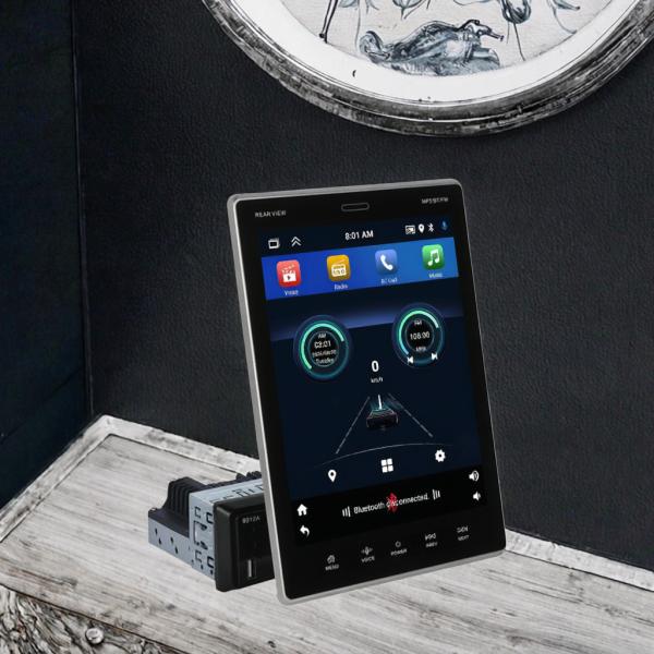 Universal 9.5\ 2 Din Android Navigation GPS Car Multimedia Player Dashboard Car Radio Touch Screen USB Carplay FM WIFI
