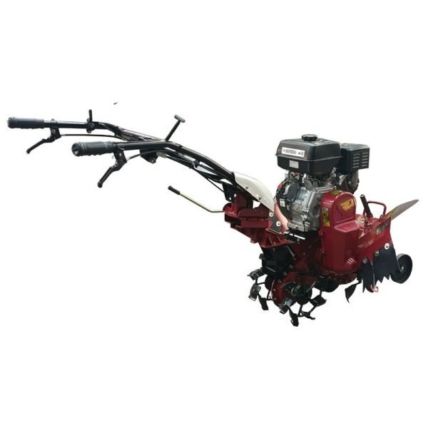 Adjustable Working Width 45-85cm Mini Power Tiller Cultivator with Roary Function