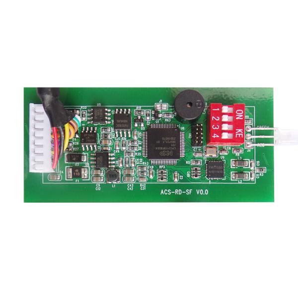 Baixo volume do EMS PCBA SMD através do PWB do furo que solda o conjunto componente do PWB