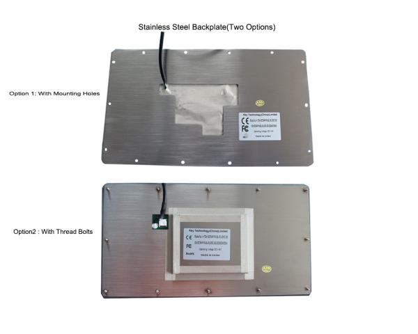 Teclado militar áspero de borracha da montagem do painel da compatibilidade eletrónica com luminoso