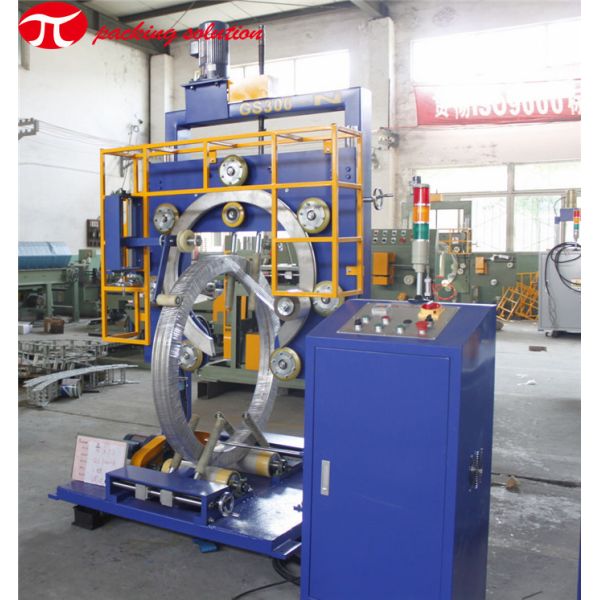Простая структура 40r/Min вращая носящ машину упаковки 380V/50Hz для стальных катушек