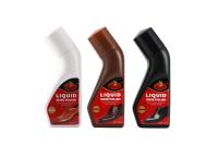 Calzado negro de cera líquida neutro Lustrador y protector Calzado de cuero cera marrón