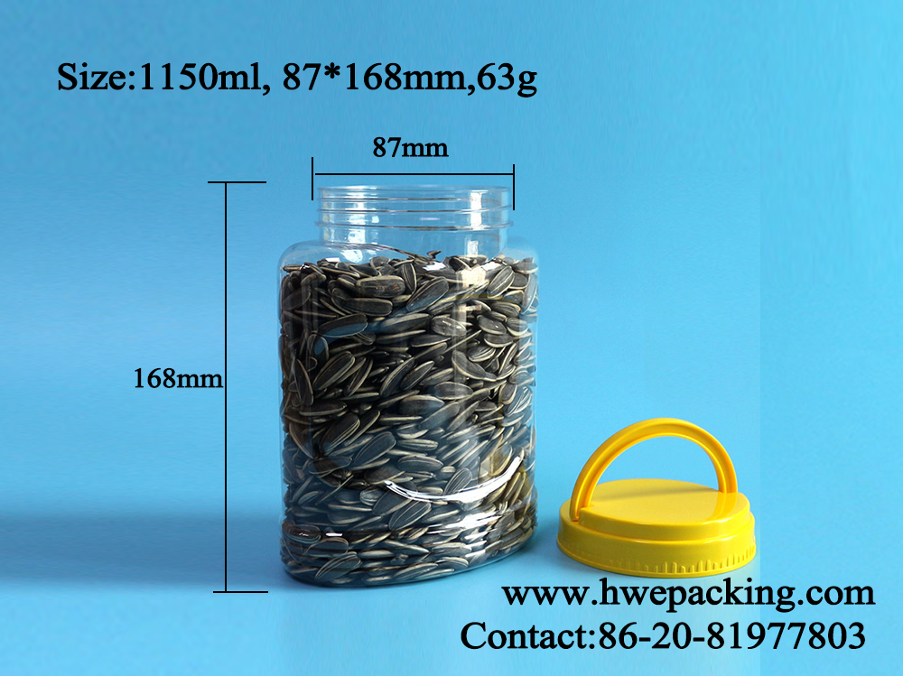 Опарник 1150ml упаковки еды Bpa чокнутых стерженей овальный свободный пластиковый с ручкой крышки