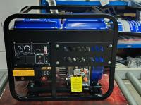 Générateur de soudage diesel 190 ampères 5,8 kW, large application, démarrage électrique