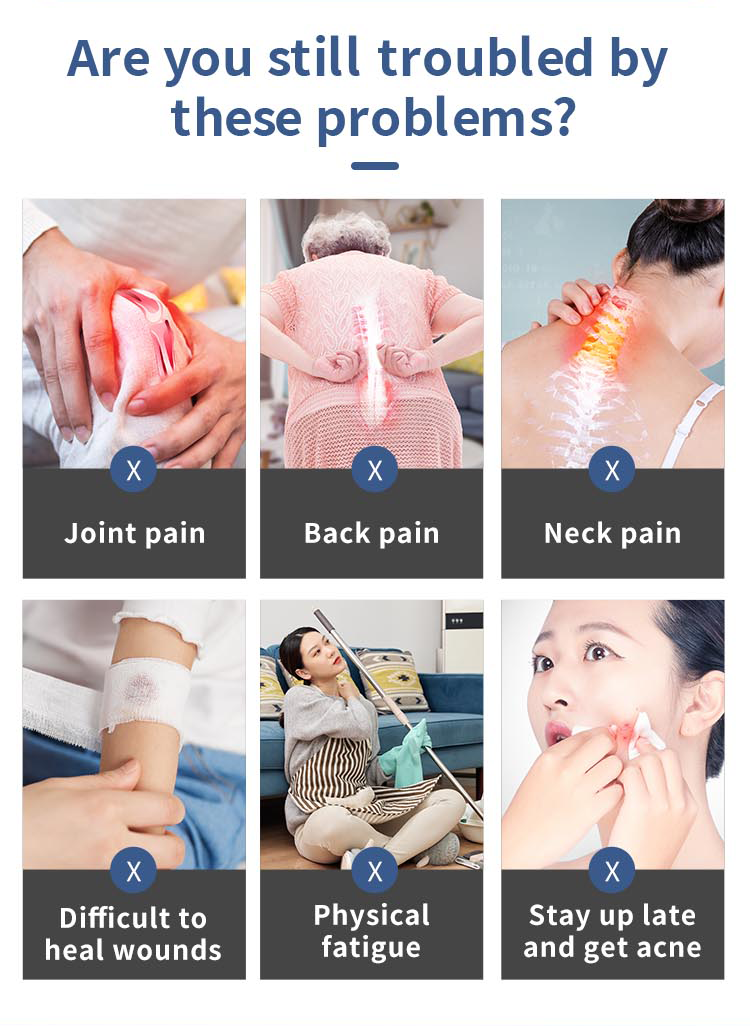 Pain Relief Photodynamic Pdt light therapy Machine Wearable Skin Beauty