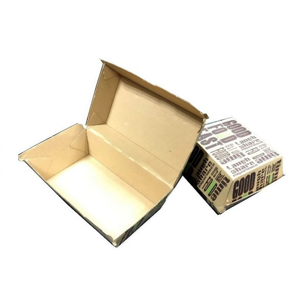 High End Hamburger Packaging Box Heaven And Earth Cover Premium Gift Box Waterproof