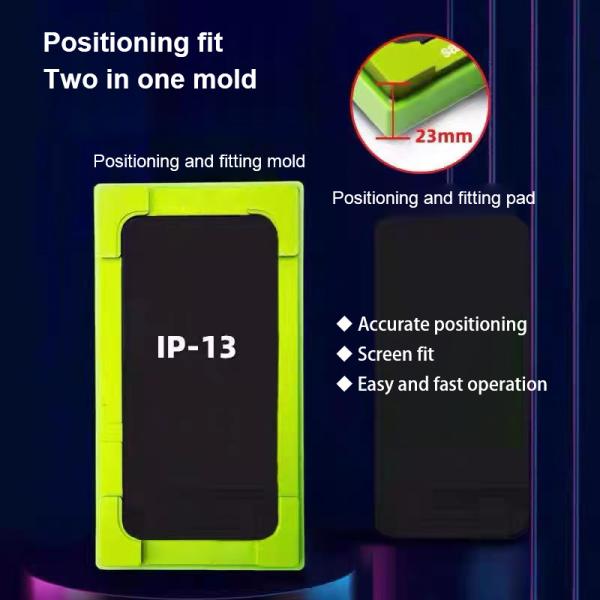 Phone Repair Tools Aluminum Alloy OCA Lamination Position Mold For IPhone Glass