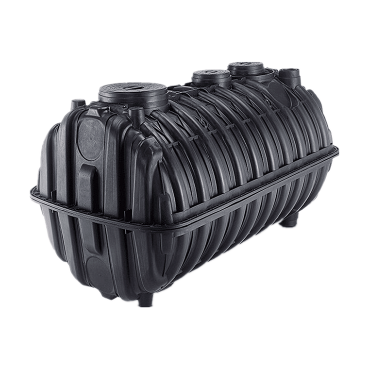 Черный биогазовый перевариватель для очистки сельских бытовых сточных вод в подвальном оборудовании