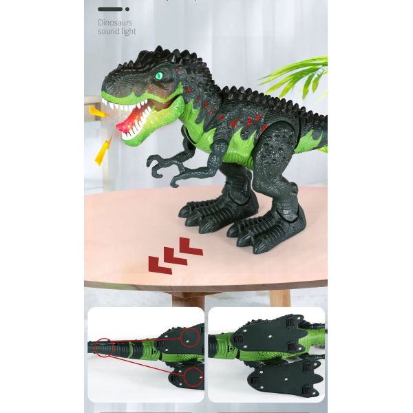 Large Electric Walking Sound Tyrannosaurus Rex Simulation Dinosaur Animal Model Toy Items