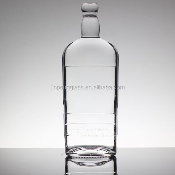 Стеклянные бутылки с винтажным дизайном в объеме 350 мл / 700 мл / 750 мл