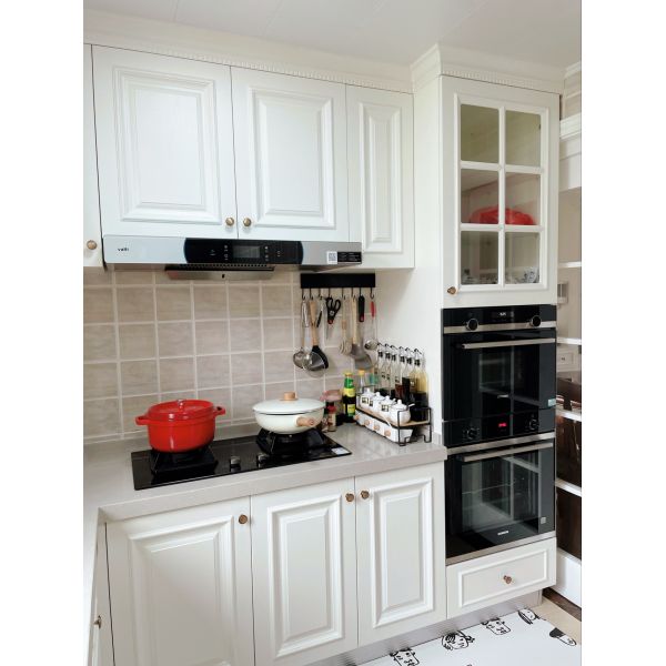 Residence Custom Sintered Stone / Marble / Granite Laminate Kitchen Furniture Sets