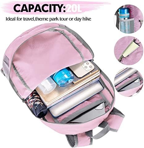 ODM Outdoor Hiking Backpack Water Resistant 20l Packable Backpack Foldable
