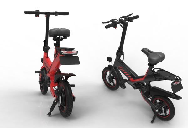 25KM/H Folding Electric Bicycle Antirust Chain High Definition LCD Display Mileage Data
