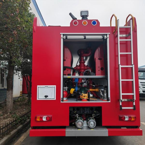Mercedes-Benz Water Foam Tanker Fire Fighter Vehicle Easy Operation