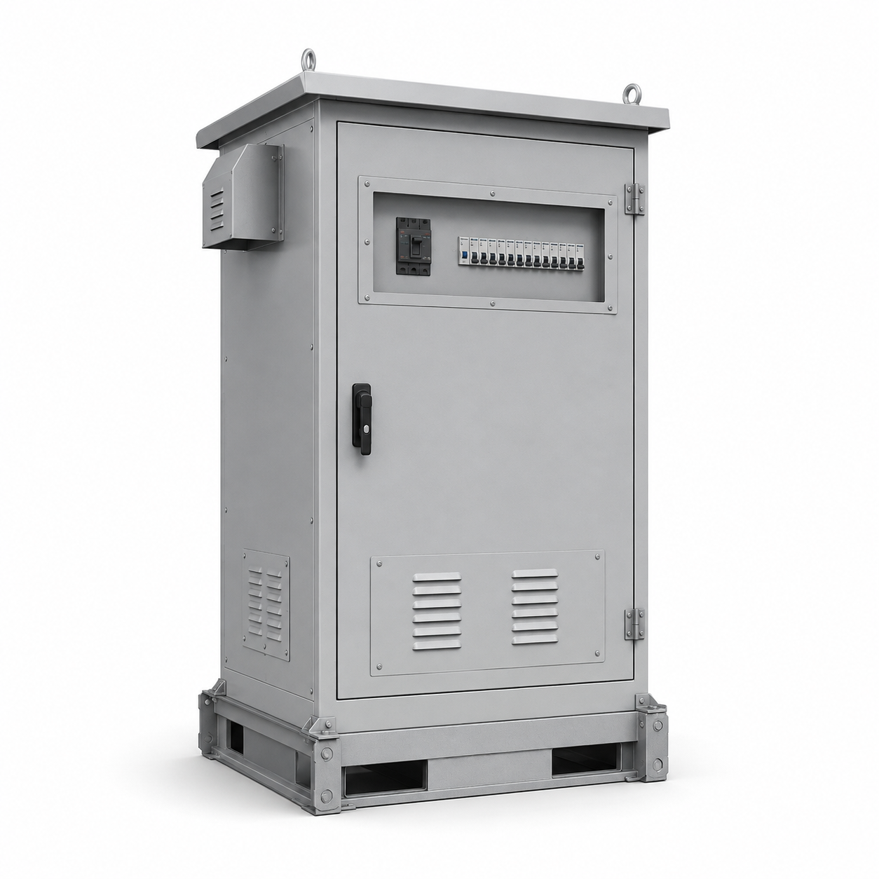 IEC Standard Shock Resistant Custom Distribution Cabinet Assembly For Construction Project