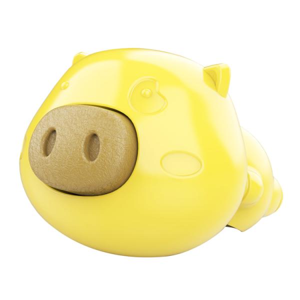 Hot Sales Custom Cute Pig Style Animal Rubber Teeth Cleaning Molar Bite Puppy Dog Chews Toy