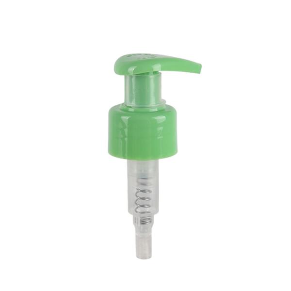 28/410 Green Lotion Pump Plastic Smooth Left Right Lock Cosmetic Lotion Pump