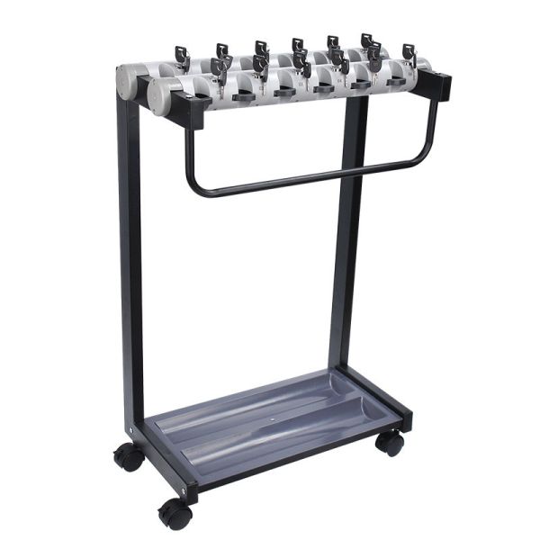 Покрытый порошком зонтик Складывающий стойка гостиничный лобби Поставки зонтик