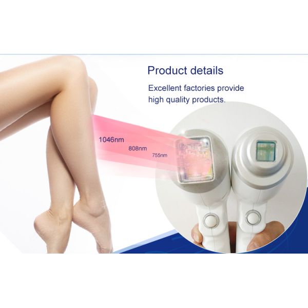 Non Channel 755 808 1064nm Combination Diode Laser Machine For Hair Removal